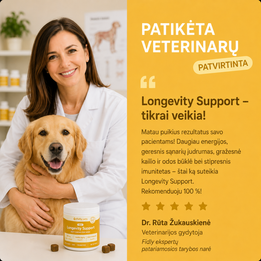 Papildai Augintinio Ilgaamižiskumui